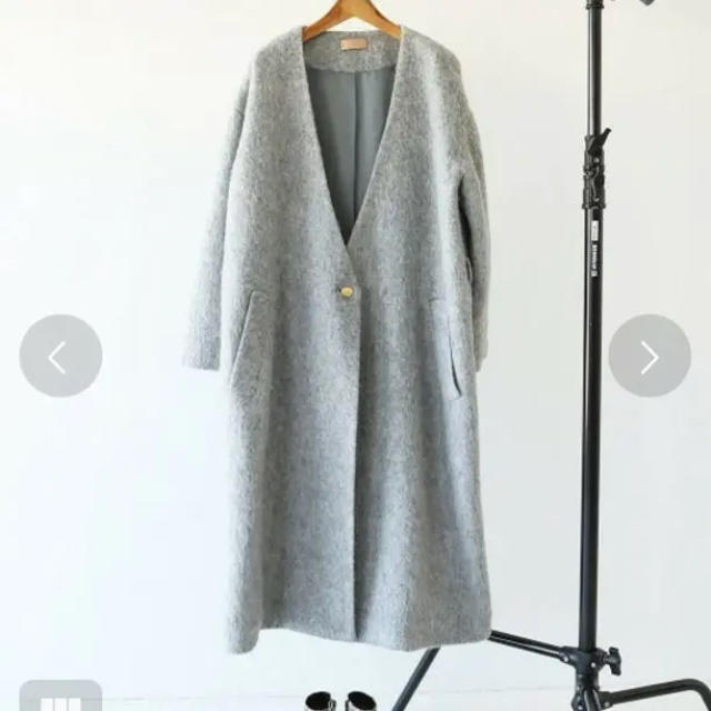 TODAYFUL Sliver Knit Coat