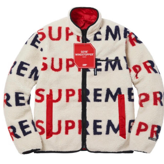 M Supreme Reversible Logo Fleece Jacket