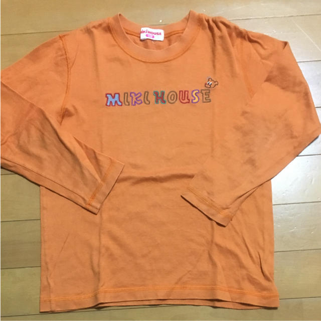 mikihouse(ミキハウス)のロンT ミキハウス 130 キッズ/ベビー/マタニティのキッズ服男の子用(90cm~)(Tシャツ/カットソー)の商品写真