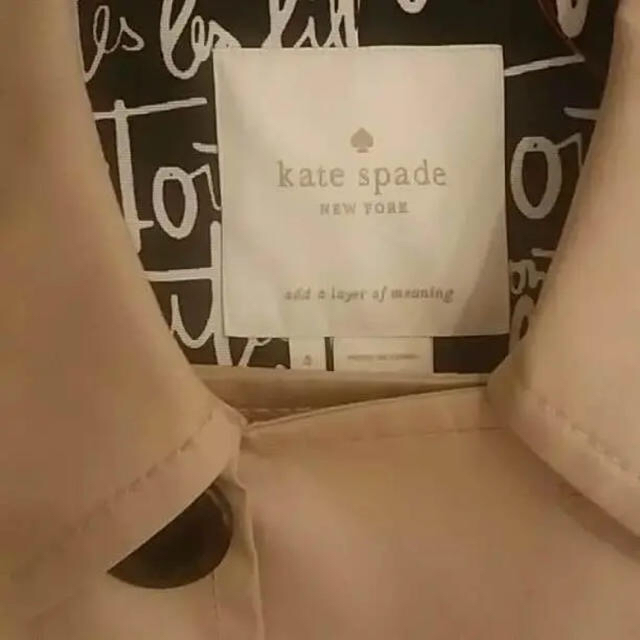 kate spade new york(ケイトスペードニューヨーク)のケイト・スペード　試着のみ　超美品！ レディースのジャケット/アウター(トレンチコート)の商品写真