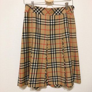 バーバリー(BURBERRY)のBURBERRY LONDON バーバリーチェックスカート(ひざ丈スカート)