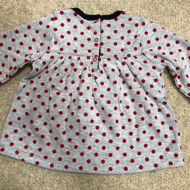 PETIT BATEAU(プチバトー)のプチバトー チュニック  キッズ/ベビー/マタニティのベビー服(~85cm)(シャツ/カットソー)の商品写真