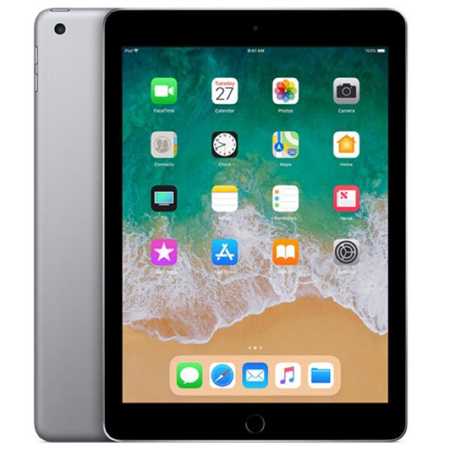 新品未開封 iPad 6th 32GB スペースグレーWi-Fi