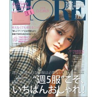 ジルスチュアート(JILLSTUART)のMORE モア 11月号 雑誌のみ (ファッション)