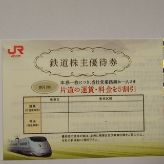 【みぃ様専用】JR九州 株主優待 割引券 1枚(鉄道乗車券)