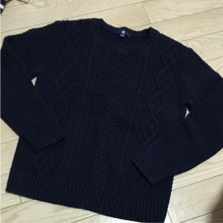 ユニクロ(UNIQLO)のユニクロ♡ケーブル編み♡オシャレ♡セーター♡ほぼ新品(ニット)