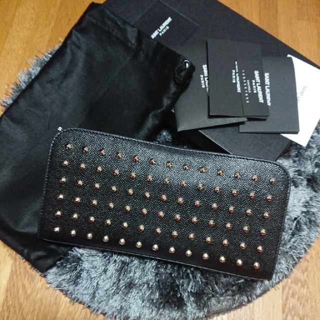 Saint Laurent(サンローラン)の【美品】サンローラン 財布 メンズのファッション小物(長財布)の商品写真