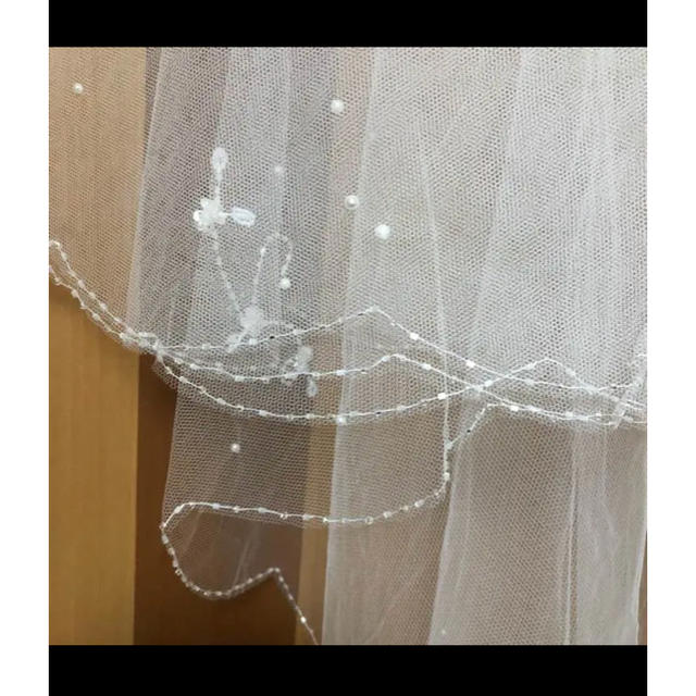 TAKAMI(タカミ)の【なつん0610様専用】タカミブライダル ロングベール  3m ハンドメイドのウェディング(ヘッドドレス/ドレス)の商品写真