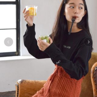 ダブルクローゼット(w closet)のロゴTシャツ(Tシャツ(長袖/七分))