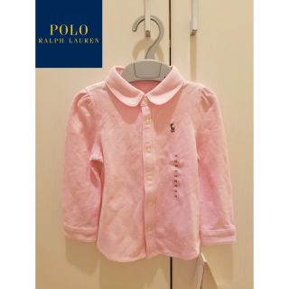 ポロラルフローレン(POLO RALPH LAUREN)の【Ralph Lauren】ラルフローレン 長袖ポロシャツ 80cm(シャツ/カットソー)