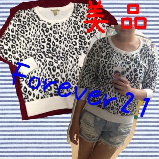 フォーエバートゥエンティーワン(FOREVER 21)のForever21♡美品7分袖トレーナー(カットソー(長袖/七分))