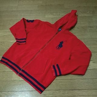 ポロラルフローレン(POLO RALPH LAUREN)のﾗﾙﾌﾛｰﾚﾝ レッド×ネイビーパーカー(パーカー)