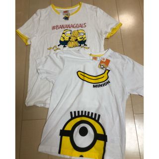 ミニオン(ミニオン)の新品ミニオンズ Tシャツ160cm＆Ｌsize 親子で一緒にも(Tシャツ/カットソー(半袖/袖なし))