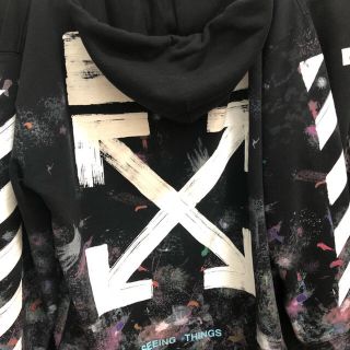 オフホワイト(OFF-WHITE)のoff-white ギャラクシー パーカー(パーカー)