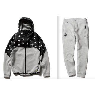 エフシーアールビー(F.C.R.B.)のFCRB HOODY & SWEAT PANT セットアップ グレースターM(その他)