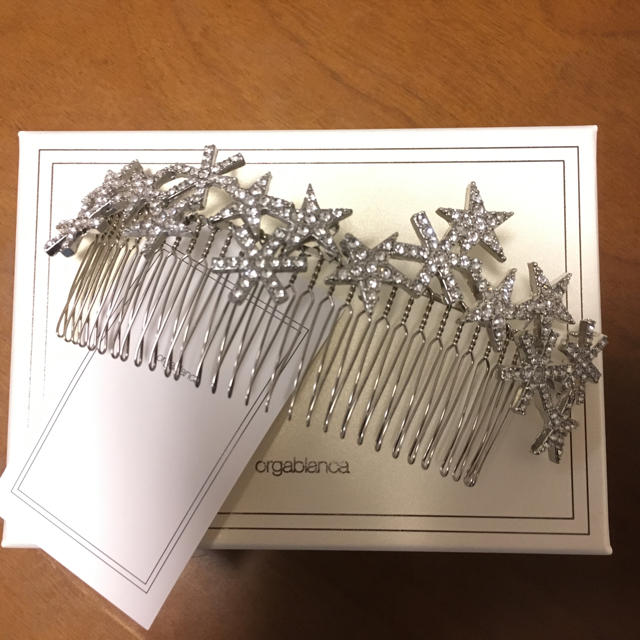 Vera Wang(ヴェラウォン)のCOCO COMB ココ コーム orgablanca オルガブランカ ハンドメイドのウェディング(ヘッドドレス/ドレス)の商品写真