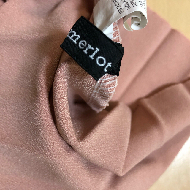 merlot(メルロー)の【aya様専用】くすみピンク プリーツ ミディスカート レディースのスカート(ひざ丈スカート)の商品写真