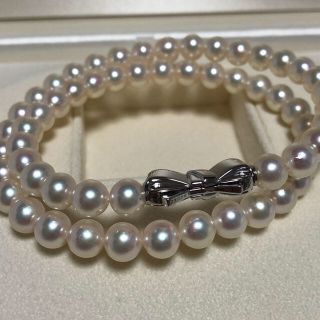 タサキ(TASAKI)のタサキ  TASAKI  7.5mm  パールネックレス  新品同様(ネックレス)