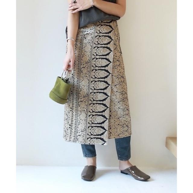 TODAYFUL(トゥデイフル)のTODAYFUL✳︎サテンWラップスカート レディースのスカート(ロングスカート)の商品写真
