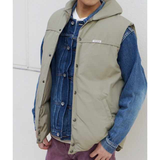 新品 COOTIE Oversized Down Vest ダウンベスト