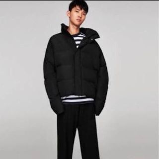 ザラ(ZARA)のZARA オーバーサイズ パフジャケット  M(ダウンジャケット)