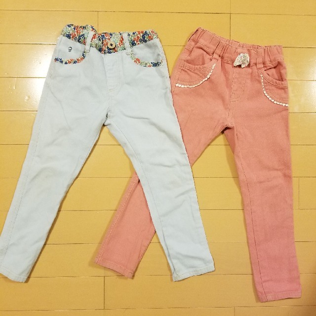 Branshes(ブランシェス)のブランシェス　パンツ　2点セット キッズ/ベビー/マタニティのキッズ服女の子用(90cm~)(パンツ/スパッツ)の商品写真