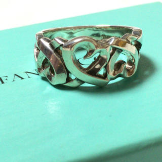 ティファニー(Tiffany & Co.)のラビングハート  シルバー  10号(リング(指輪))