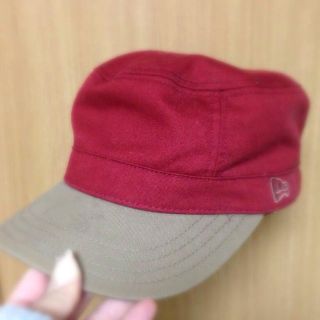 ニューエラー(NEW ERA)のNEW ERA☆赤ワークキャップ(キャップ)