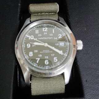 ハミルトン カーキ フィールド NATOベルトセット