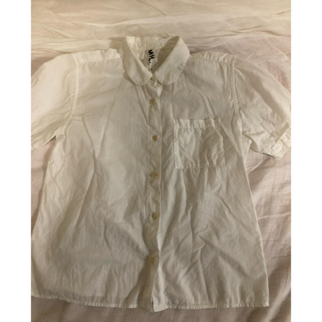 MARGARET HOWELL(マーガレットハウエル)のMHL 丸襟シャツ レディースのトップス(シャツ/ブラウス(半袖/袖なし))の商品写真