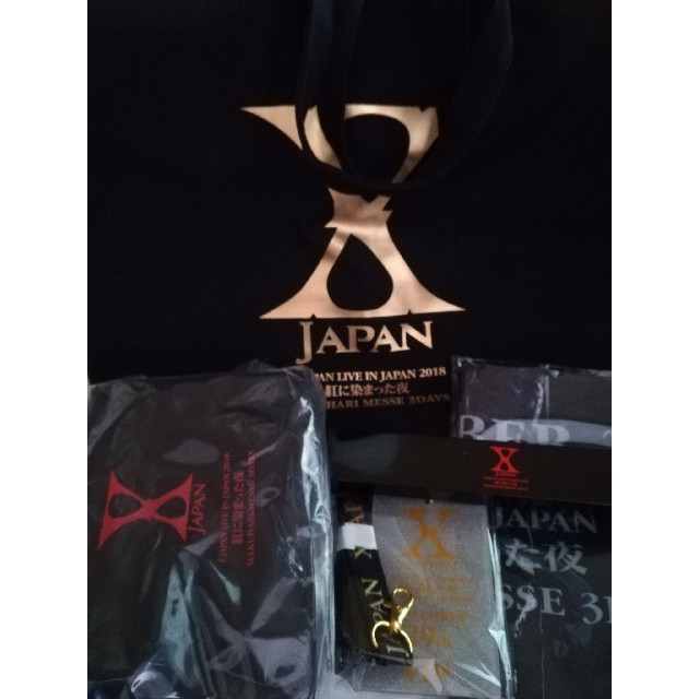 X JAPAN VIPゴールド限定グッズ 紅に染まった夜 9月29日 激安限定販売