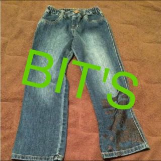 ビッツ(Bit'z)の未使用 美品 BIT’S デニム 120(パンツ/スパッツ)