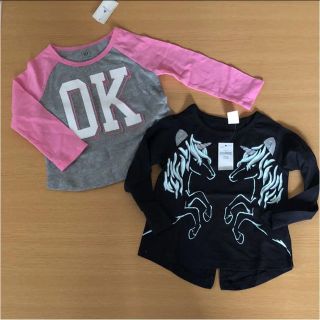 ベビーギャップ(babyGAP)のbabyGAP ☆新品ロンTセット 90.95(Tシャツ/カットソー)