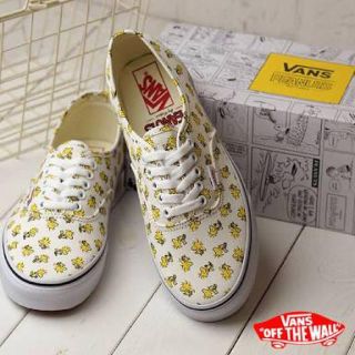 ヴァンズ(VANS)のVANS×PEANUTSコラボ ウッドストック スニーカー(スニーカー)