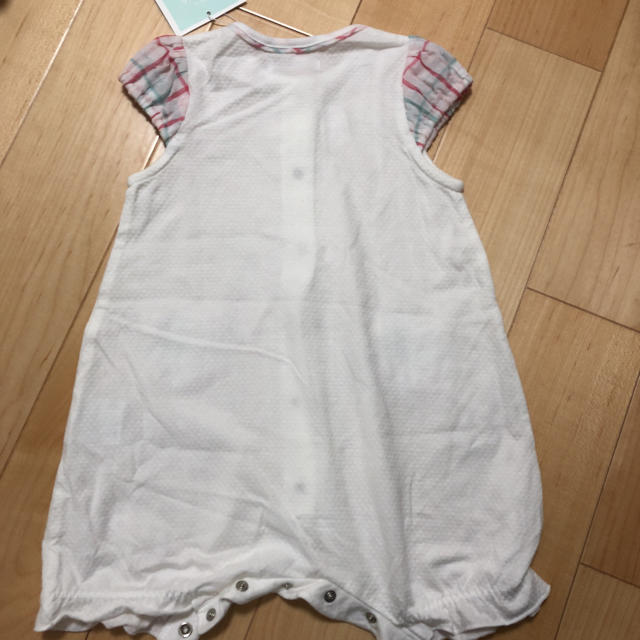 BeBe(ベベ)のモコモコ様専用 キッズ/ベビー/マタニティのベビー服(~85cm)(ロンパース)の商品写真