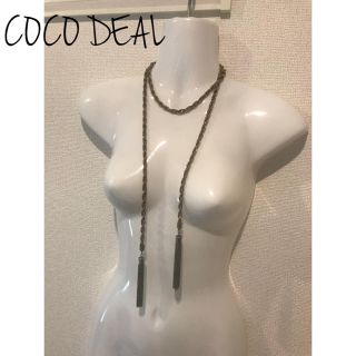 ココディール(COCO DEAL)のCOCO DEAL＊タッセルネックレス(ネックレス)