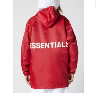 フィアオブゴッド(FEAR OF GOD)の【新品未使用】essentials fog★sizeS★coach jacket(ナイロンジャケット)