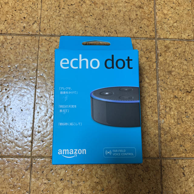 ECHO(エコー)のamazon echo dot スマホ/家電/カメラのオーディオ機器(スピーカー)の商品写真