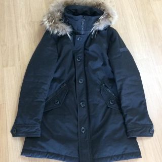 バーバリーブラックレーベル(BURBERRY BLACK LABEL)のブラックレーベル♡ファー ダウンコート(ダウンジャケット)