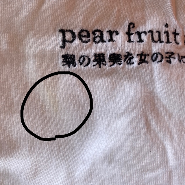 keisuke kanda(ケイスケカンダ)の梨凛花 Tシャツ レディースのトップス(Tシャツ(半袖/袖なし))の商品写真