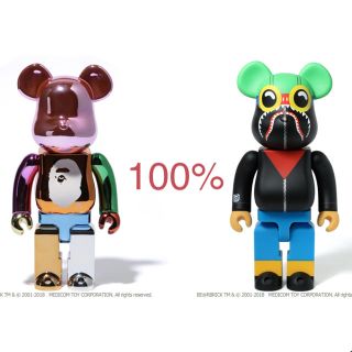 アベイシングエイプ(A BATHING APE)のBE@RBRICK BAPE FLYBOY SHRAK MULITI COLOR(その他)