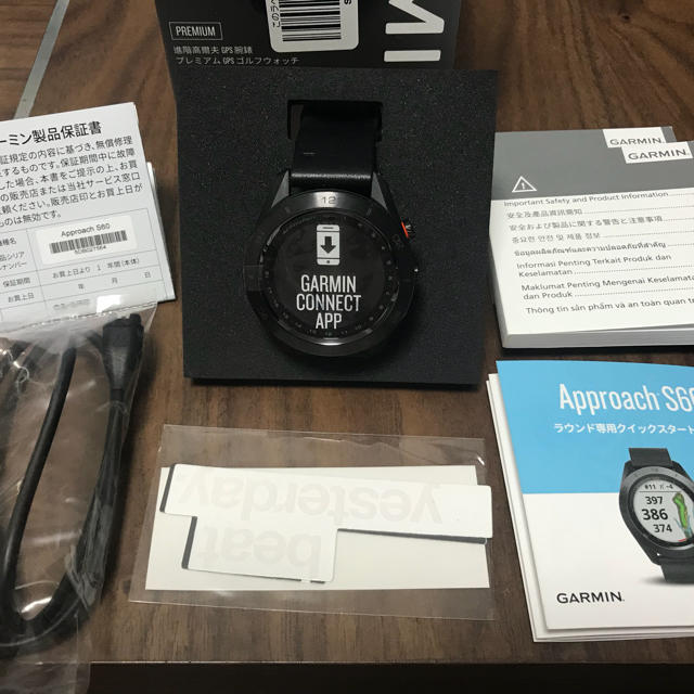 美品】GARMIN Approach S60 Premium【新品同様】-