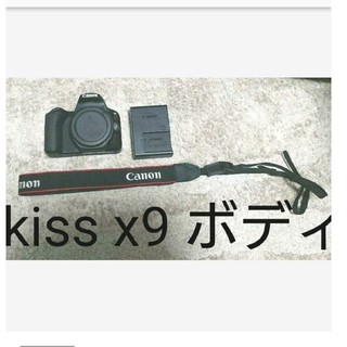 Canon - Canon eos kiss x9 ボディ＋予備バッテリー、レリーズの