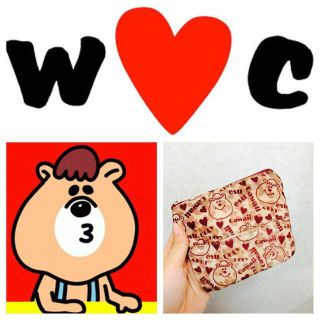 ダブルシー(wc)のクマタン♡ティッシュケース(ポーチ)