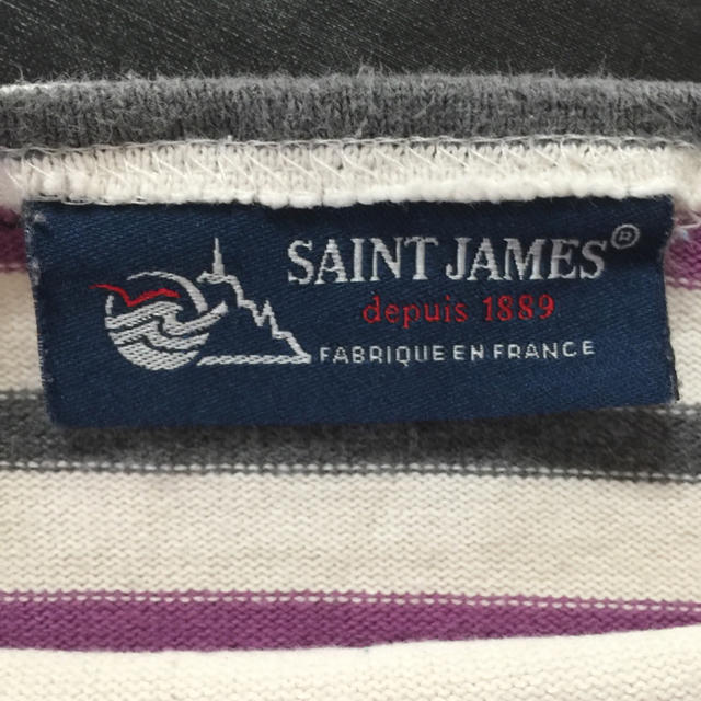 SAINT JAMES(セントジェームス)のキッズ トップス セントジェームス SAINT JAMES 8歳 キッズ/ベビー/マタニティのキッズ服女の子用(90cm~)(Tシャツ/カットソー)の商品写真