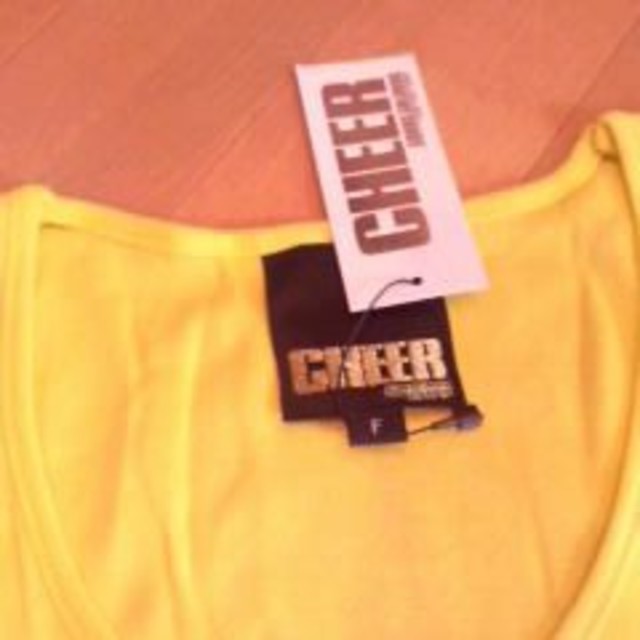 CHEER(チアー)の◆CHEER◆ラメロゴTシャツ◆ レディースのトップス(Tシャツ(半袖/袖なし))の商品写真