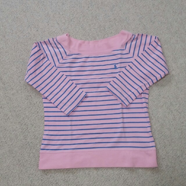 Ralph Lauren(ラルフローレン)のラルフの七分丈シャツ キッズ/ベビー/マタニティのキッズ服女の子用(90cm~)(Tシャツ/カットソー)の商品写真