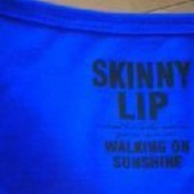 Skinny Lip(スキニーリップ)の◆スキニーリップ◆縦ロゴTシャツ◆ レディースのトップス(Tシャツ(半袖/袖なし))の商品写真