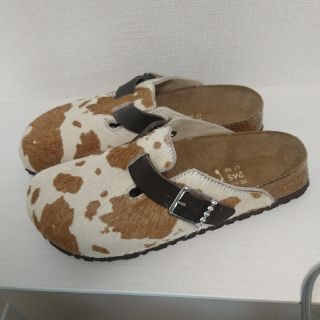 ビルケンシュトック(BIRKENSTOCK)の【リトルミイ様専用】ビルケンシュトック☆ハラコ(サンダル)