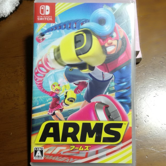 Nintendo Switch(ニンテンドースイッチ)のarms switch エンタメ/ホビーのゲームソフト/ゲーム機本体(家庭用ゲームソフト)の商品写真